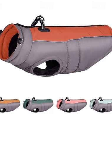  Hund Mäntel Jacke Daunenjacken Mode Winter Reflektierend Wasserdicht Warm Mode Bequem Outdoor Alltagskleidung Hausbekleidung Hundebekleidung for Groß