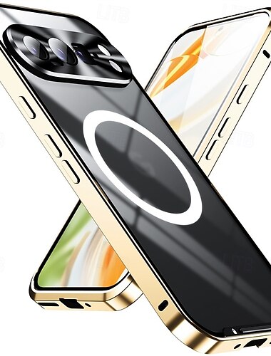  Handy Hülle Handyhüllen Für Google Pixel 9 Pro Pixel 9 Pro XL Pixel 8 Pro Pixel 8 Pixel 9 Pixel 7 Pixel 7 Pro Magnetischer Adsorptionsfall Mit Magsafe Transparent Kameraobjektivschutz Unterstützt