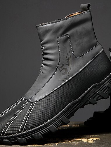  Wasserdichte taktische Stiefel im Militärstil für Herren – strapazierfähige, rutschfeste Outdoor-Stiefeletten zum Wandern und als Schutz bei winterlichem Wetter