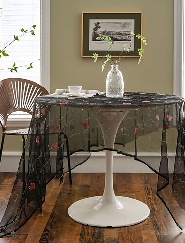  runde Tischdecken elegante und langlebige Tischdecken perfekt für Ess- und Küchentische ideal für den täglichen Gebrauch oder besondere Anlässe