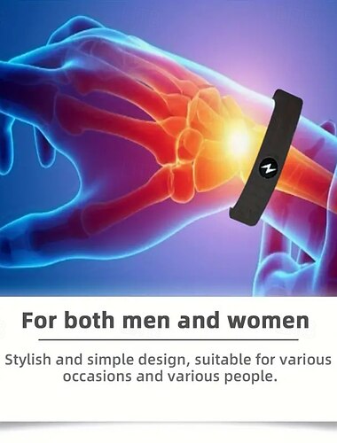  ヨガ、スポーツ、健康のためのエレガントでスタイリッシュな - 赤外線リラクゼーション機能を備えたグラフェン静電気防止リストバンド