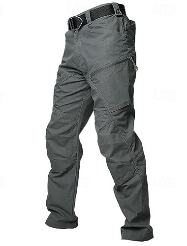  男性用 戦闘パンツ カーゴパンツ ハイキング パンツ 軍隊 アウトドア レギュラー 防風 高通気性 速乾性 パンツ ブラック アーミーグリーン 狩猟 登山 キャンプ / ハイキング / ケイビング S M L XL XXL