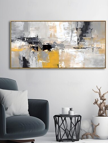  handgefertigtes Ölgemälde auf Leinwand, Wandkunst, Dekoration, moderne abstrakte Textur für Wohnzimmer, Wohnkultur, gerolltes, rahmenloses, ungedehntes Gemälde