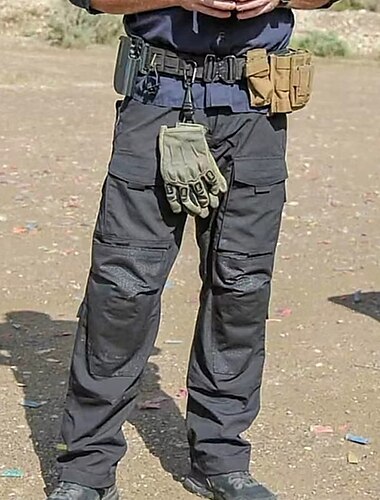  Men's Combat Pants Cargo Pants Hiking Pants Trousers Military Outdoor Regular Fit Windproof Breathable Quick Dry Pants / Trousers Black Camouflage Hunting Climbing Camping / Hiking / Caving M L XL