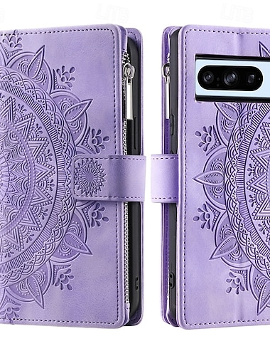  Handy Hülle Handyhüllen Für Google Pixel 8 Pro Pixel 8 Pixel 7 Pixel 7 Pro Pixel 6 Pixel 6 Pro Rückseite mit Halterung mit Handschlaufe Kartenschlitz Retro TPU PU-Leder