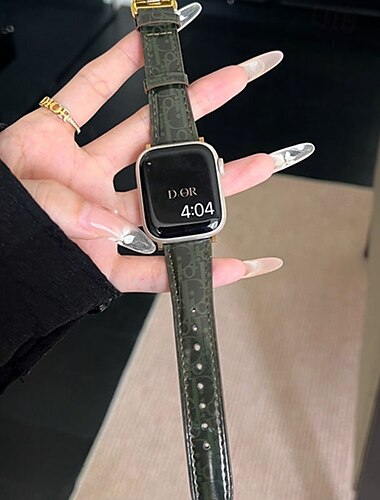  Bőr zenekar Kompatibilis valamivel Apple Watch óraszíj 38mm 40mm 41mm 42mm 44mm 45mm 49mm Női Bájos Fém kapocs Műbőr Csere óraszíj mert iwatch Ultra 2 Series 9 8 7 SE 6 5 4 3 2 1