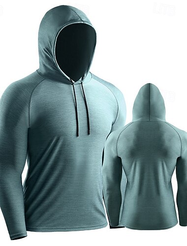  Herren Funktionsshirt Athletisches Hemd Fitnessstudio-Shirt Fitness Shirt Langarm T-Shirt Casual Athlässigkeit Herbst Atmungsaktiv Schnelltrocknend Weich Fitnesstraining Laufen Gehen Sportbekleidung