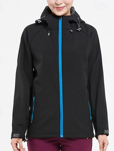  Damen Fleecejacke für Wanderer Winter Draussen warm Fleece-Futter Vliesjacken Voller Reißverschluss Klettern Camping / Wandern / Höhlenforschung Reisen Schwarz Rot Blau Grün Rosenrot