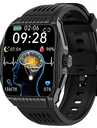  jt03 Smart Watch Bluetooth Anruf SOS Sprachassistent Herzfrequenzmesser Schrittzähler Trainingsuhr Armband