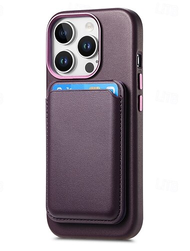  τηλέφωνο tok Για iPhone 16 Pro Max Plus iPhone 15 Pro Max Plus iPhone 14 Pro Max iPhone 14 Pro Max Plus iPhone 13 Pro Max Πίσω Κάλυμμα με βάση στήριξης Μαγνητική Υποδοχή κάρτας Ρετρό TPU PC PU δέρμα