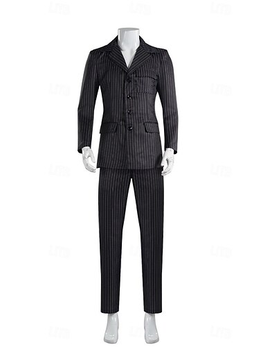  Beetlejuice 2 Lydia Deitz Halloween-Gruppenkostüme für Paare Erwachsene Herren Damen Gruseliges Kostüm Leistung Party Maskerade Halloween Karneval Einfaches Karnevalskostüm