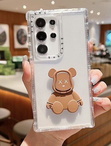  هاتف غطاء من أجل S24 S23 S22 S21 Ultra Plus س24 FE S21 FE A55 A35 A25 A15 5G A54 A34 A14 A71 A51 A31 أ 73 A21s A52 A42 A32 S20 FE غطاء خلفي ضد الصدمات مكتب  /  الأعمال TPU