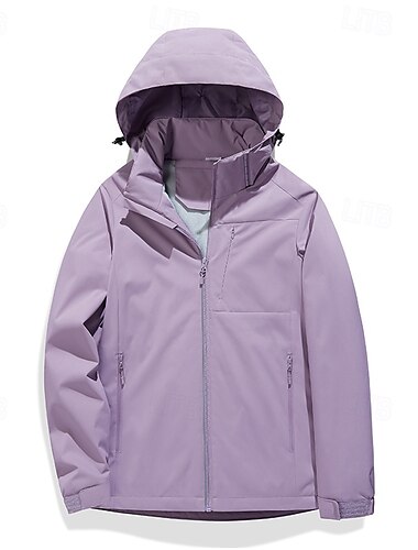  Damen Fleecejacke für Wanderer Vlies Winter Draussen Warm Weich Komfortabel Vliesjacken Voller Reißverschluss Camping / Wandern / Höhlenforschung Reisen Wintersport Schwarz Rosa Rot Purpur Grün