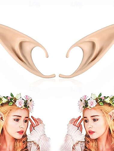  Weihnachtsmann Elf Ohren Weihnachtszubehör Herren Damen Weihnachten Heiligabend Weihnachten Erwachsene Party Weihnachten