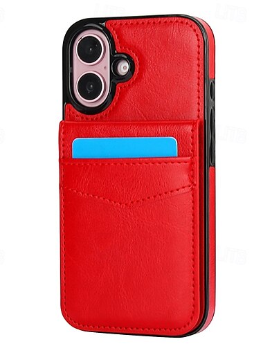  telefon Maska Pentru iPhone 16 15 14 Pro Max Plus iPhone 13 12 11 Pro Max Mini Capac Spate rezista Loc pentru card Anti Șoc Retro TPU PU piele