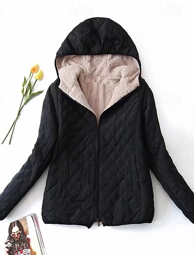  Damen Fleecejacke für Wanderer Vlies Winter Draussen Warm Weich Komfortabel Vliesjacken Voller Reißverschluss Camping / Wandern / Höhlenforschung Reisen Wintersport Dunkelgrau Schwarz Armeegrün Rot