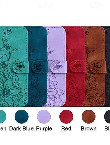  teléfono Funda Para iPhone 17 Pro Max 17 Air 16 15 14 Pro Max Plus 13 12 11 Pro Max Mini Funda Trasera con Soporte con correa de muñeca Ranura para tarjetas Retro TPU Cuero de PU