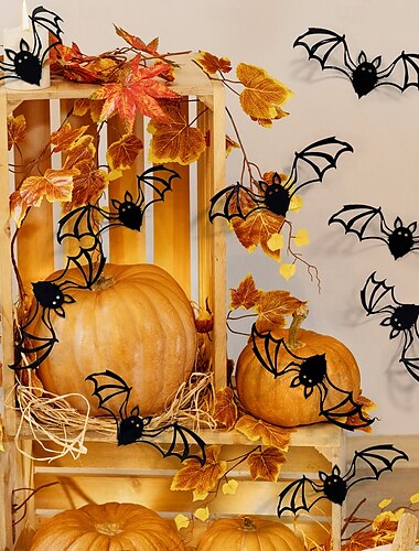 Kreative 3d fledermaus halloween dekorative wand aufkleber schlafzimmer wohnzimmer hintergrund wand dekorative wand aufkleber