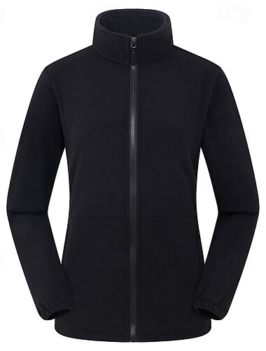  Damen Fleecejacke für Wanderer Winter Draussen warm Fleece-Futter Vliesjacken Voller Reißverschluss Klettern Camping / Wandern / Höhlenforschung Reisen Hellkaki Schwarz Gelb Rosa Rot