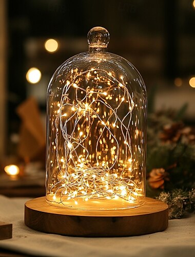  30packs led سلسلة أضواء الجنية 2m 20 المصابيح الأسلاك النحاسية أضواء للزينة الزفاف شجرة عيد الميلاد حفل زفاف هدية زر البطارية