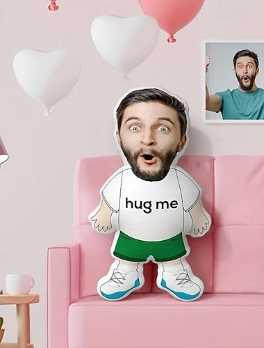  Нерегулярные подушки и подушки персонализированный подарок с фотографией обними меня индивидуальные подарочные идеи в различных размерах с вставкой подарок для нее на День святого Валентина