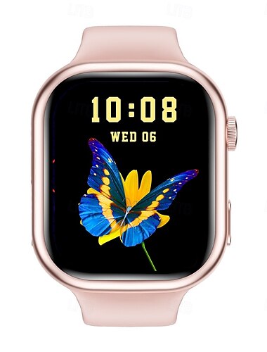  696 K01 Ceas inteligent 2 inch Brățară inteligent Bluetooth Pedometru Reamintire Apel Sleeptracker Compatibil cu Android iOS Bărbați Telefon Hands-Free Reamintire Mesaj IPX-0 Carcasă de ceas de 45 mm