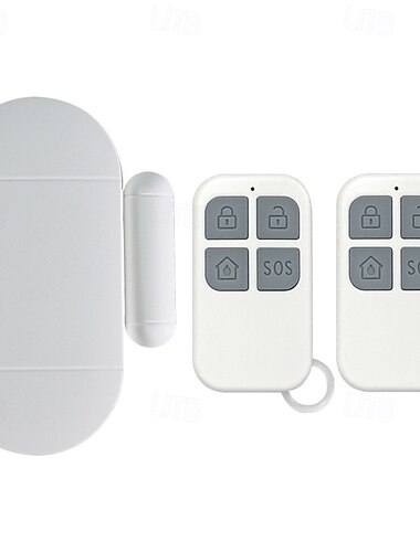  Tür- und Fensteralarm Drahtlose Tür- und Fenstermelder mit Fernbedienung Diebstahlschutz Einbruchschutz Magnet