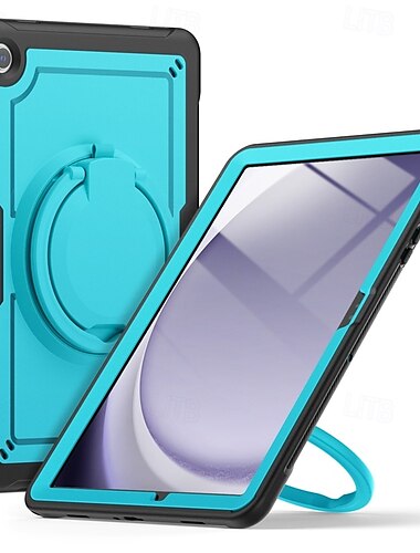  Tablette Hüllenabdeckung Für Samsung Galaxy Tab A9 Plus 11" Griff Bleistifthalter Schulter Träger Geometrische Muster PC