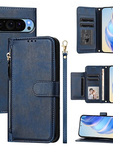  電話 ケース 用途 グーグル ピクセル9プロ ピクセル9プロXL Pixel 8 Pro Pixel 8 ピクセル9 Pixel 7 Pixel 7 Pro Pixel 6 Pixel 6 Pro ウォレットカードケース スタンド付き ジッパ－ 全身保護 レトロ風 TPU PUレザー
