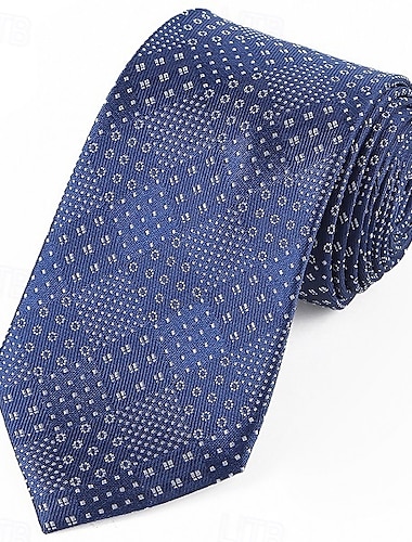  Herren Krawatten Elegant Mode Designer Bestickt Stickerei Karomuster Tupfen Gestreift Formell Hochzeit Weihnachten