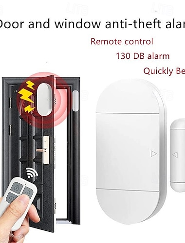 dveřní a okenní alarm bezdrátové dveřní a okenní detektory s dálkovým ovládáním proti krádeži proti vloupání magnetický