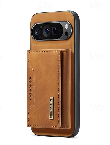  Handy Hülle Handyhüllen Für Pixel 9 Pro Pixel 9 Pro XL Pixel 8 Pro Pixel 8 Pixel 9 Pixel 7 Pixel 7 Pro Pixel 6 Pixel 6 Pro Pixelfalte Rückseite mit Halterung Abnehmbar Magnetisch Retro TPU PU-Leder