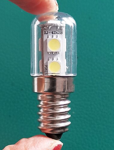  1W LED コーンライト、80 lm E17 T7 LED 電球、SMD 5050 ウォームホワイト &家庭用の白1/5/10パックが入手可能