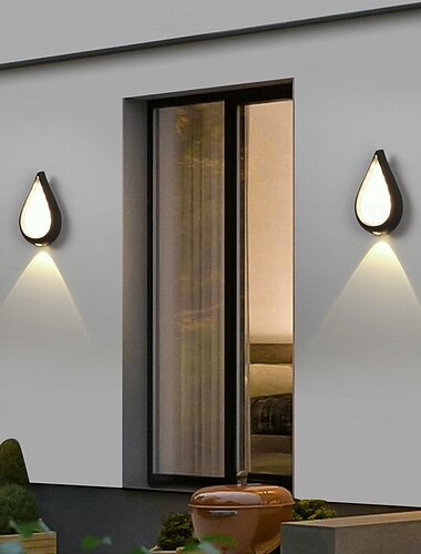  aplice moderne aplice exterior aplic metalic 110-240v 10w