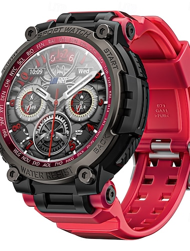  LOKMAT ATTACK MAX Orologio intelligente 1.53 pollice Intelligente Guarda Bluetooth Pedometro Avviso di chiamata Monitoraggio del sonno Compatibile con Android iOS Da donna Da uomo Standby lungo