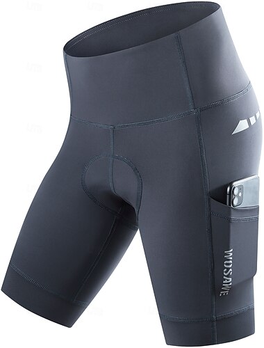  Wosawe Frühlings- und Sommer-Radhose, einfarbig, bequem, atmungsaktiv, schnelltrocknend, Outdoor-Sport, Slim Fit-Shorts bt189