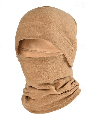 Capa de máscara de ciclismo Tubo para o pescoço Balaclava pescoço polainas Máscara Facial Térmico / Quente Inverno Outono com cobertura de rosto e aba de pescoço Homens Esqui Atividade