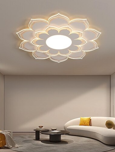  50 cm Regulável Luzes de Tecto Metal Acrílico Acabamentos Pintados Moderno Estilo nórdico 110-120V 220-240V