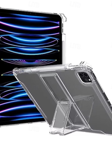  Δισκίο Θήκες Καλύμματα Για Samsung Galaxy Tab A9 8.7" S9 11 inch S9 Plus 12.4" S9 Ultra 14.6" S8 S7 S6 A8 A7 A Ultra Plus FE Lite A8 A7 Lite A9 Plus 11" με βάση στήριξης Διάφανο Σούπερ Λεπτό Διάφανη