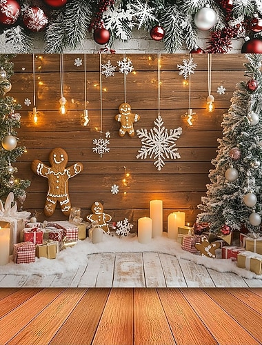  décorations de Noël effet de lumières brillantes tapisserie suspendue art mural grande tapisserie décor mural photographie toile de fond couverture rideau maison chambre salon décoration