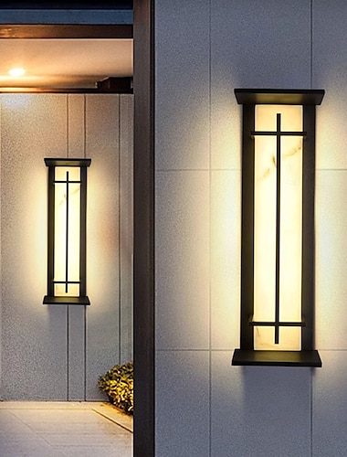  aplice de exterior cu led aplice de exterior dreptunghi corp de iluminat exterior modern aplice de exterior 110-240v