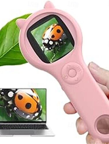  mikroskop pro děti přenosná ruční lupa pro děti mini digitální mikroskop pro děti vzdělávací vědecké hračky stopka