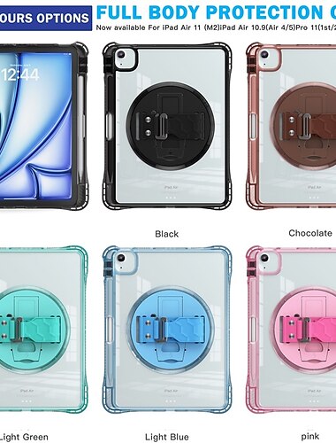  Tableta Carcasa Funda Para Apple iPad Air de 11"(2024) iPad Air de 13"(2024) iPad Pro de 11"(2024) iPad Pro de 13"(2024) iPad 10.9'' 10 iPad Air 5.º ipad 9th 8th 7th Generation 10.2 inch iPad Pro 4