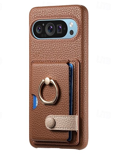  Handy Hülle Handyhüllen Für Pixel 9 Pro Pixel 9 Pro XL Pixel 8 Pro Pixel 8 Pixel 9 Pixel 7 Pixel 7 Pro Pixel 6 Pixel 6 Pro Rückseite Inhaber anrufen Kartenschlitz Stoßresistent Retro TPU PU-Leder