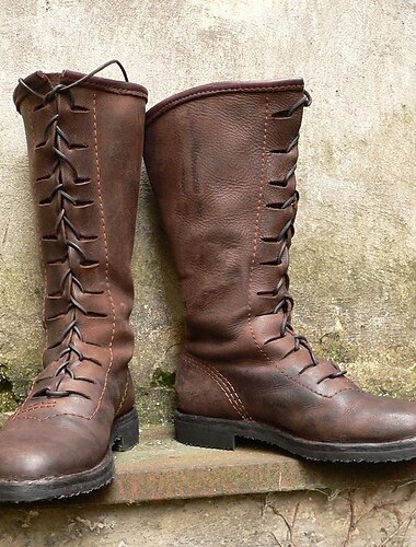  Médiéval Renaissance Chaussures Ren Faire Homme Unisexe Pirate Steampunk Mascarade Fête / Soirée LARP Foire de la Renaissance Adulte Chaussures