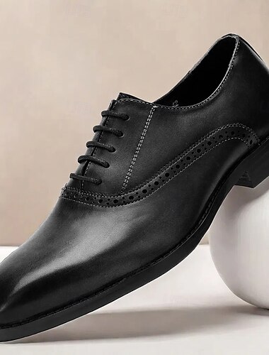  Oxford-Schuhe für Herren in Blau mit Farbverlauf und Brogue-Details – elegante Schuhe aus hochwertigem Rindsleder für geschäftliche und formelle Anlässe