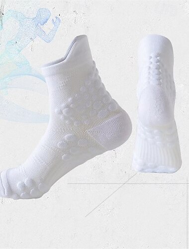  Calcetines Deportivos Calcetines para correr 1 Par Corto Hombre Calcetines A prueba de resbalones Transpirable Reductor del Sudor Cómodo Entrenamiento de gimnasio Fútbal Corriendo Correr Ciclismo