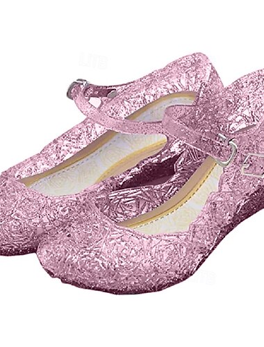  Die Eiskönigin Prinzessin Aschenputtel Elsa Maskerade Geleeschuhe Weihnachten Vintage Mode Film Cosplay for Mädchen Kinder Karneval Maskerade