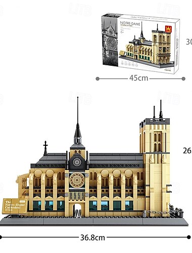  mikro mini bloky taj mahal stavební a architektonický model setchristmas hračky dárky pro děti i dospělé