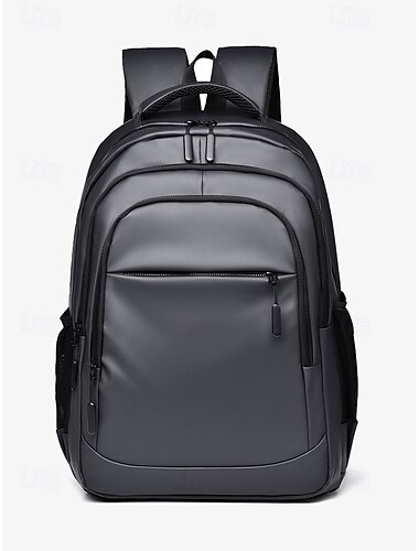  Wasserdichter Business-Laptop-Rucksack für Herren – elegante Tasche mit mehreren Fächern und USB-Ladeanschluss für Arbeit und Reisen
